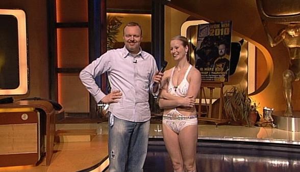 Jeannine Wilkerling bei Stefan Raab Tv Total Jeannine Wilkerling bei Stefan Raab Tv Total